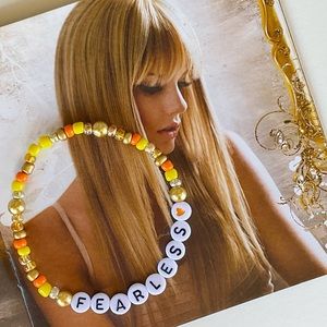 Taylor Swift Fearless Handmade Bracelet